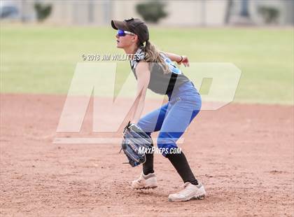 Thumbnail 3 in San Tan Foothills vs Central (Chandler Prep Softball Classic) photogallery.