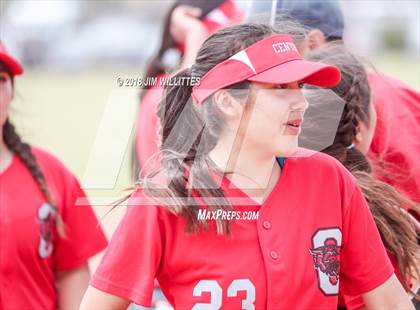 Thumbnail 2 in San Tan Foothills vs Central (Chandler Prep Softball Classic) photogallery.