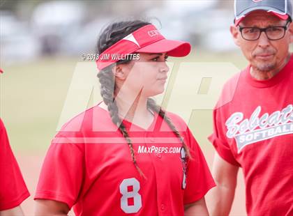 Thumbnail 3 in San Tan Foothills vs Central (Chandler Prep Softball Classic) photogallery.
