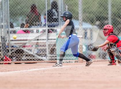 Thumbnail 1 in San Tan Foothills vs Central (Chandler Prep Softball Classic) photogallery.