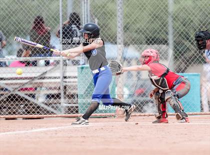 Thumbnail 3 in San Tan Foothills vs Central (Chandler Prep Softball Classic) photogallery.