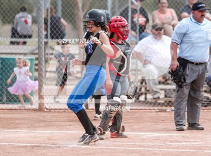 Thumbnail 3 in San Tan Foothills vs Central (Chandler Prep Softball Classic) photogallery.