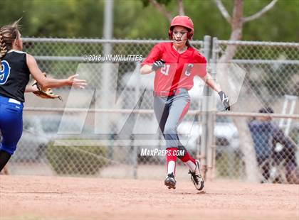 Thumbnail 1 in San Tan Foothills vs Central (Chandler Prep Softball Classic) photogallery.