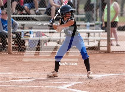 Thumbnail 2 in San Tan Foothills vs Central (Chandler Prep Softball Classic) photogallery.