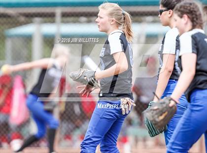 Thumbnail 3 in San Tan Foothills vs Central (Chandler Prep Softball Classic) photogallery.