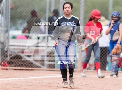 Thumbnail 3 in San Tan Foothills vs Central (Chandler Prep Softball Classic) photogallery.