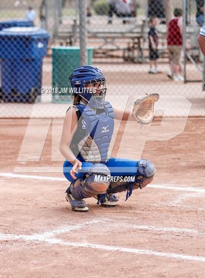 Thumbnail 3 in San Tan Foothills vs Central (Chandler Prep Softball Classic) photogallery.