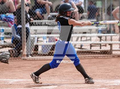 Thumbnail 3 in San Tan Foothills vs Central (Chandler Prep Softball Classic) photogallery.