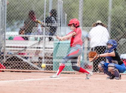 Thumbnail 1 in San Tan Foothills vs Central (Chandler Prep Softball Classic) photogallery.