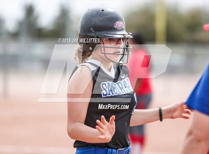 Thumbnail 1 in San Tan Foothills vs Central (Chandler Prep Softball Classic) photogallery.