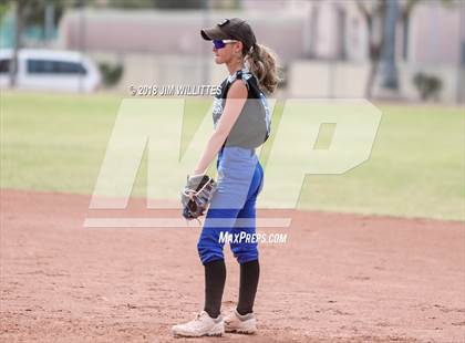 Thumbnail 3 in San Tan Foothills vs Central (Chandler Prep Softball Classic) photogallery.