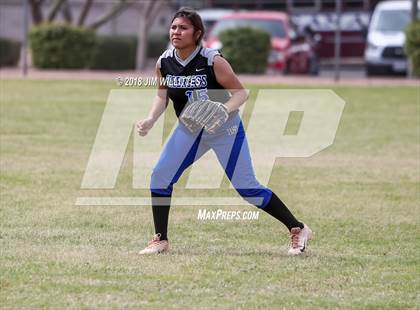 Thumbnail 1 in San Tan Foothills vs Central (Chandler Prep Softball Classic) photogallery.