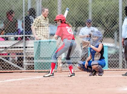 Thumbnail 1 in San Tan Foothills vs Central (Chandler Prep Softball Classic) photogallery.