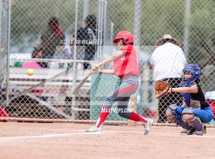 Thumbnail 3 in San Tan Foothills vs Central (Chandler Prep Softball Classic) photogallery.