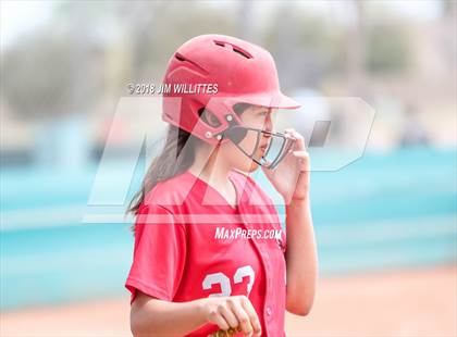 Thumbnail 1 in San Tan Foothills vs Central (Chandler Prep Softball Classic) photogallery.