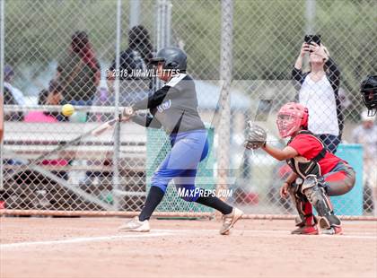 Thumbnail 2 in San Tan Foothills vs Central (Chandler Prep Softball Classic) photogallery.