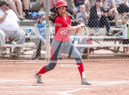 Thumbnail 2 in San Tan Foothills vs Central (Chandler Prep Softball Classic) photogallery.