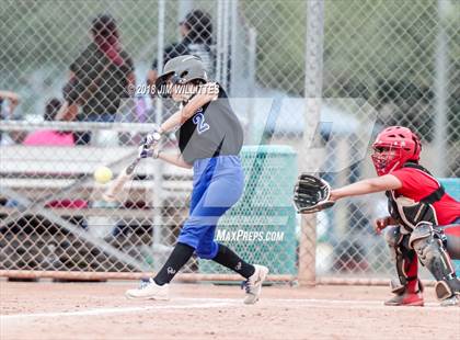 Thumbnail 2 in San Tan Foothills vs Central (Chandler Prep Softball Classic) photogallery.