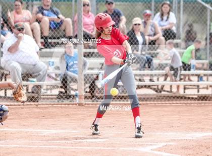 Thumbnail 3 in San Tan Foothills vs Central (Chandler Prep Softball Classic) photogallery.