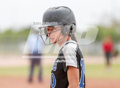Thumbnail 1 in San Tan Foothills vs Central (Chandler Prep Softball Classic) photogallery.