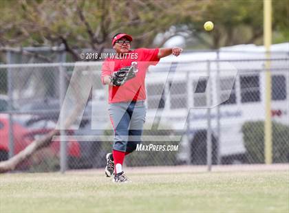 Thumbnail 2 in San Tan Foothills vs Central (Chandler Prep Softball Classic) photogallery.