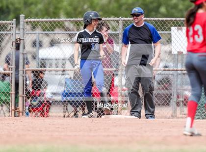 Thumbnail 2 in San Tan Foothills vs Central (Chandler Prep Softball Classic) photogallery.