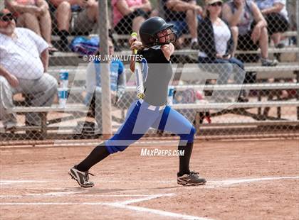 Thumbnail 2 in San Tan Foothills vs Central (Chandler Prep Softball Classic) photogallery.