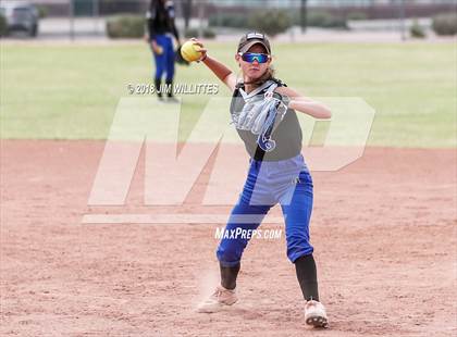 Thumbnail 2 in San Tan Foothills vs Central (Chandler Prep Softball Classic) photogallery.