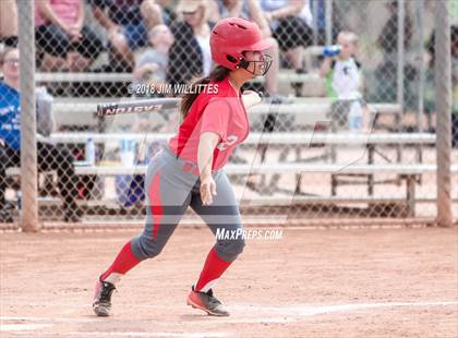 Thumbnail 2 in San Tan Foothills vs Central (Chandler Prep Softball Classic) photogallery.