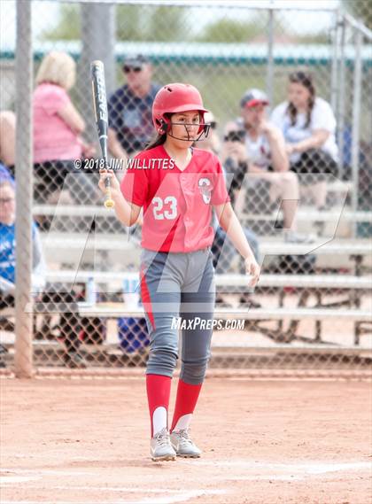 Thumbnail 2 in San Tan Foothills vs Central (Chandler Prep Softball Classic) photogallery.