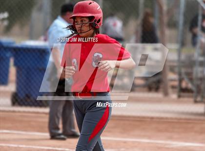 Thumbnail 2 in San Tan Foothills vs Central (Chandler Prep Softball Classic) photogallery.