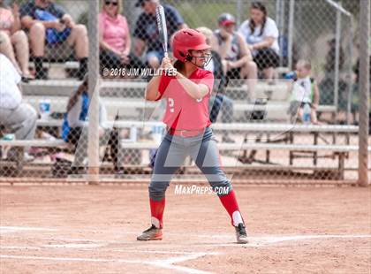 Thumbnail 2 in San Tan Foothills vs Central (Chandler Prep Softball Classic) photogallery.