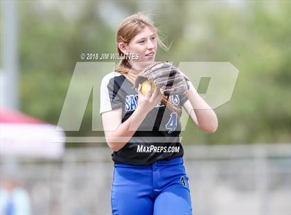 Thumbnail 2 in San Tan Foothills vs Central (Chandler Prep Softball Classic) photogallery.