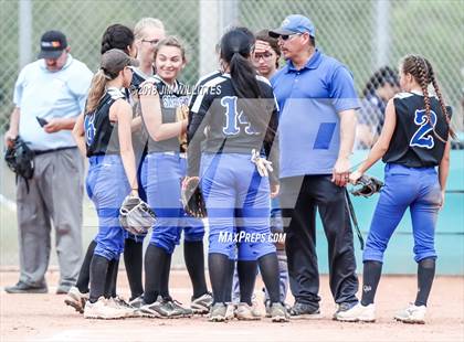 Thumbnail 3 in San Tan Foothills vs Central (Chandler Prep Softball Classic) photogallery.