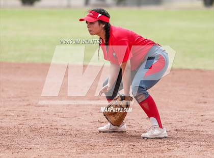 Thumbnail 2 in San Tan Foothills vs Central (Chandler Prep Softball Classic) photogallery.