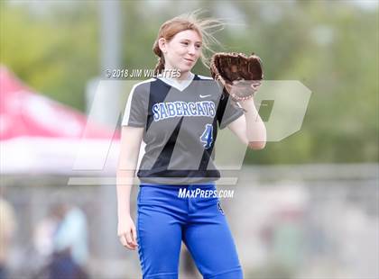 Thumbnail 2 in San Tan Foothills vs Central (Chandler Prep Softball Classic) photogallery.