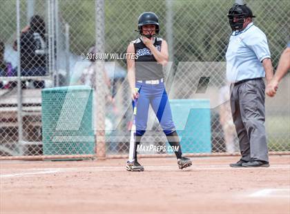 Thumbnail 3 in San Tan Foothills vs Central (Chandler Prep Softball Classic) photogallery.