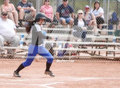 Thumbnail 2 in San Tan Foothills vs Central (Chandler Prep Softball Classic) photogallery.