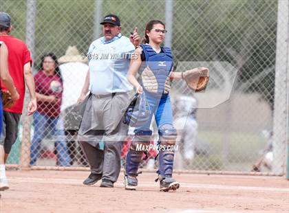Thumbnail 2 in San Tan Foothills vs Central (Chandler Prep Softball Classic) photogallery.