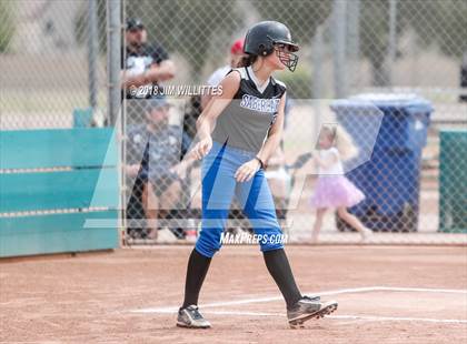 Thumbnail 2 in San Tan Foothills vs Central (Chandler Prep Softball Classic) photogallery.