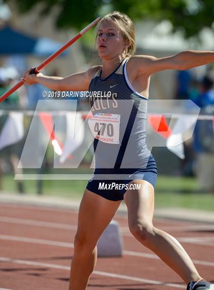 Thumbnail 3 in AIA Track & Field Championships-Wed (Girls Javelin) photogallery.