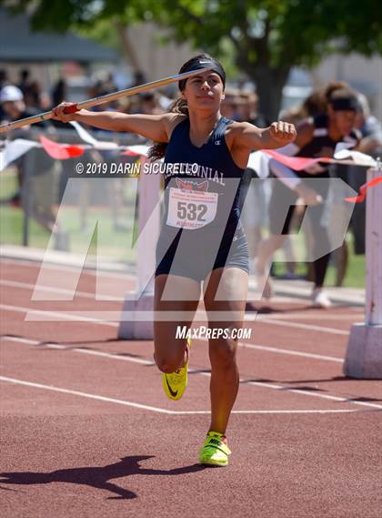 Thumbnail 2 in AIA Track & Field Championships-Wed (Girls Javelin) photogallery.