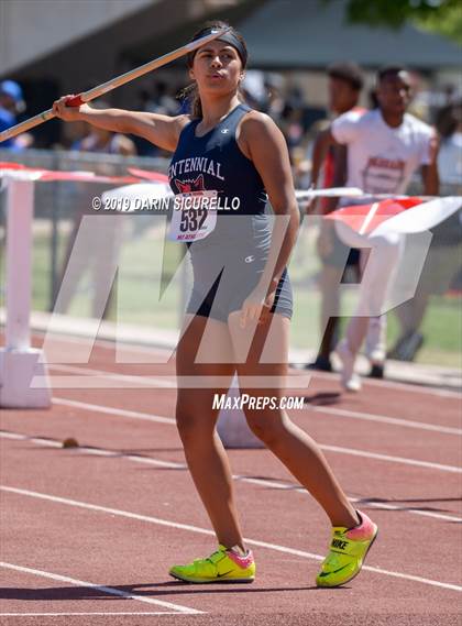 Thumbnail 3 in AIA Track & Field Championships-Wed (Girls Javelin) photogallery.