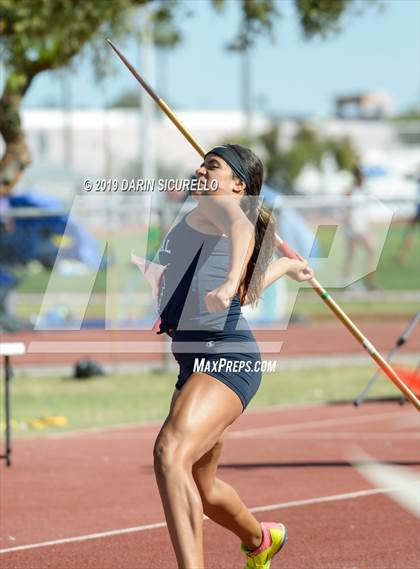 Thumbnail 3 in AIA Track & Field Championships-Wed (Girls Javelin) photogallery.