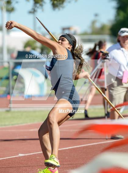 Thumbnail 2 in AIA Track & Field Championships-Wed (Girls Javelin) photogallery.