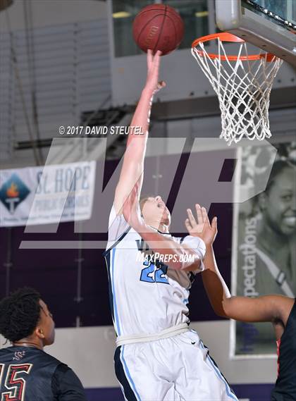 Thumbnail 3 in Salesian College Preparatory vs. Pleasant Valley (St. Hope Elite Classic) photogallery.