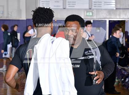 Thumbnail 2 in Salesian College Preparatory vs. Pleasant Valley (St. Hope Elite Classic) photogallery.