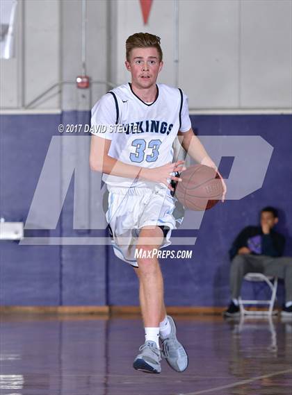 Thumbnail 3 in Salesian College Preparatory vs. Pleasant Valley (St. Hope Elite Classic) photogallery.