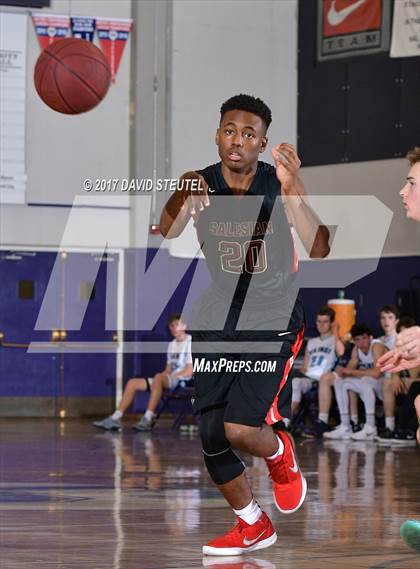 Thumbnail 2 in Salesian College Preparatory vs. Pleasant Valley (St. Hope Elite Classic) photogallery.