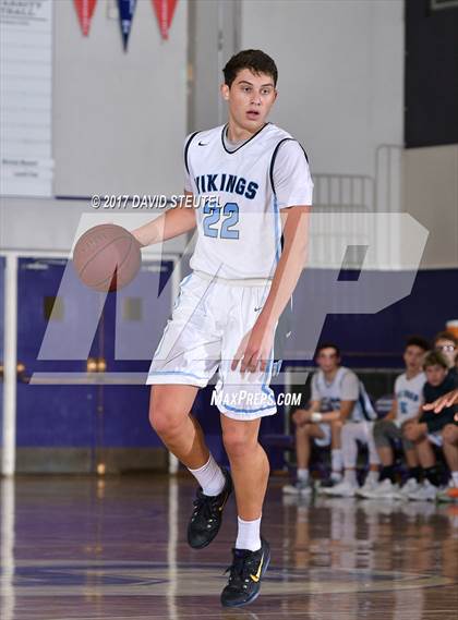 Thumbnail 2 in Salesian College Preparatory vs. Pleasant Valley (St. Hope Elite Classic) photogallery.